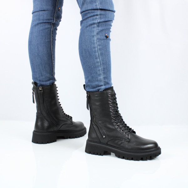 LUKME высокие черные ботинки 