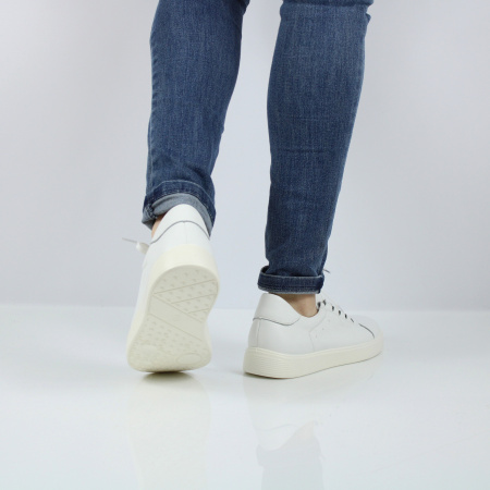 Кеды светлые из натуральной кожи BADEN 