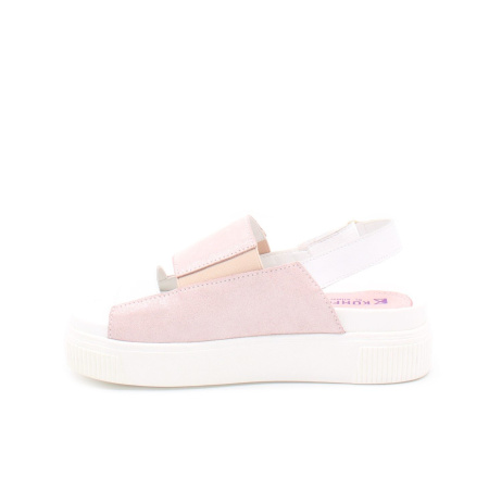 Розовые босоножки на массивной подошве WILMAR