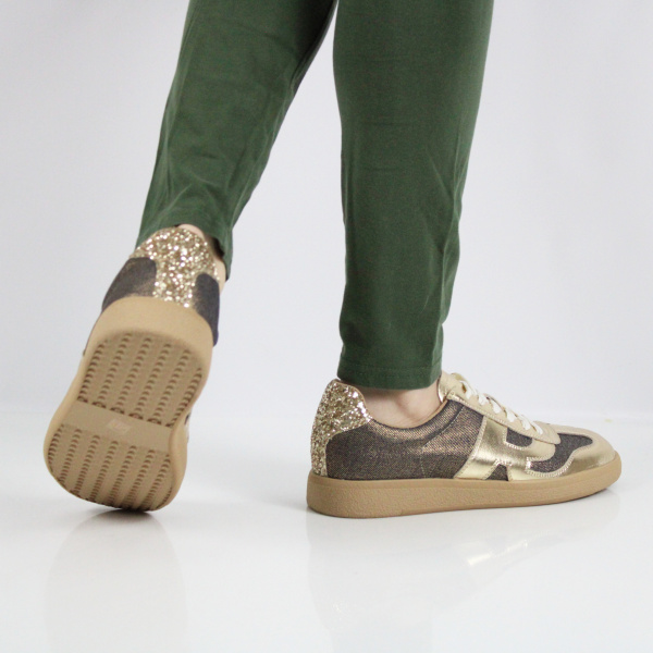 RESPECT золотые кеды