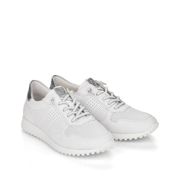 Белые кроссовки с перфорацией REMONTE
