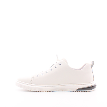 Белые кеды из натуральной кожи RESPECT