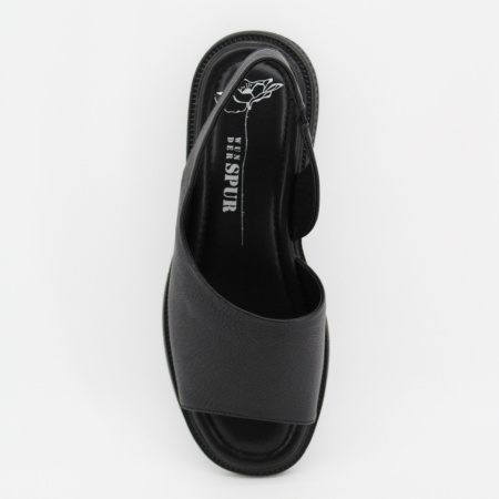 SPUR черные босоножки