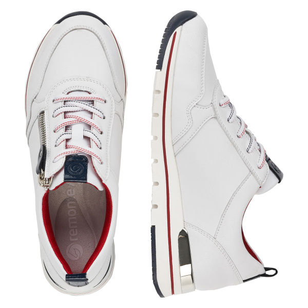 Белые комбинированные кроссовки REMONTE