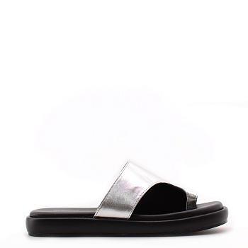 RESPECT сабо серебряного цвета