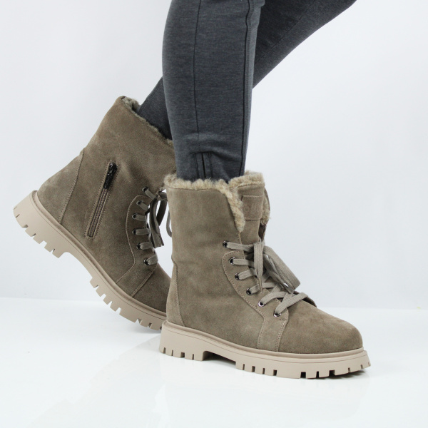 SHOIBERG замшевые ботинки