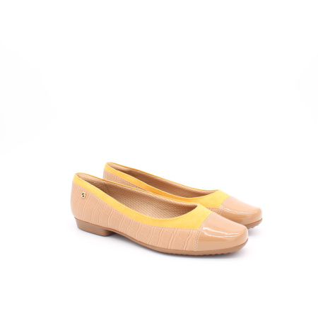 Балетки с лаковым носом PICCADILLY