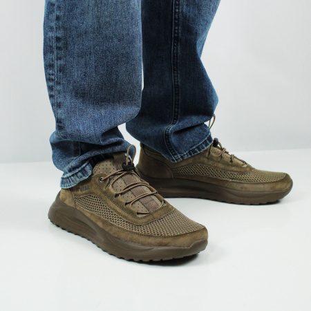 TORSION FIELD, 799041-8, Кроссовки муж. текстиль+нк/текстиль/ЭВА/коричневый (04-24)
