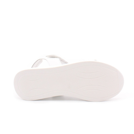 Белые кожаные сандалии MARCO TOZZI