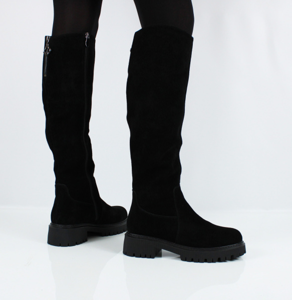 BONAVI сапоги замшевые зимние 