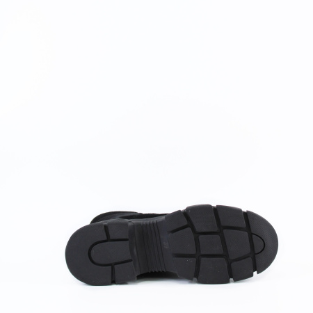 Комбинированные ботинки на шнуровке