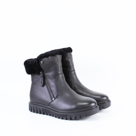 MADELLA ботинки с меховыми отворотами на двух молниях