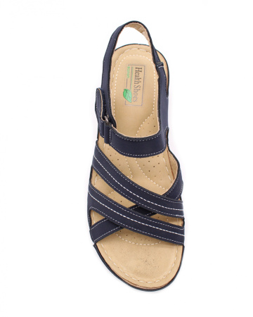 Босоножки с контрастной строчкой AVENIR