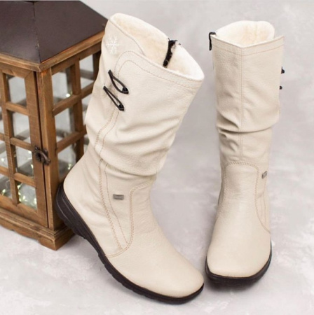 RIEKER сапоги с вышивкой