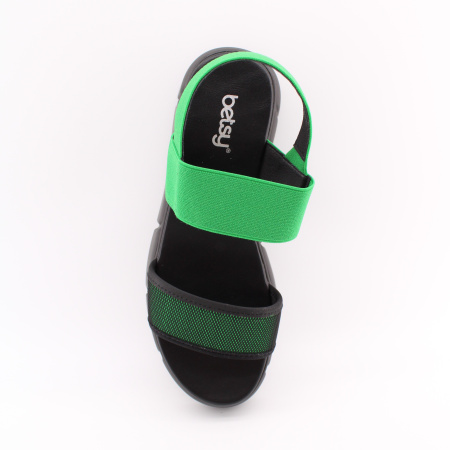 Босоножки зеленые BETSY