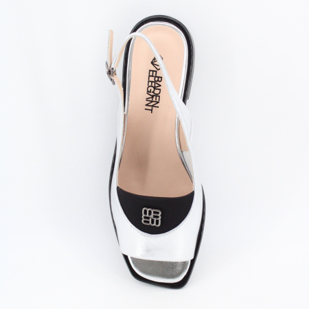 BADEN босоножки с эффектом металлик