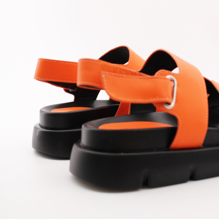 TOFA сандалии ярко-оранжевого цвета