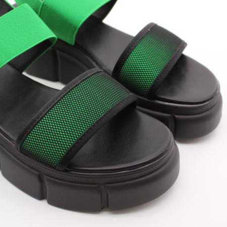 Босоножки зеленые BETSY