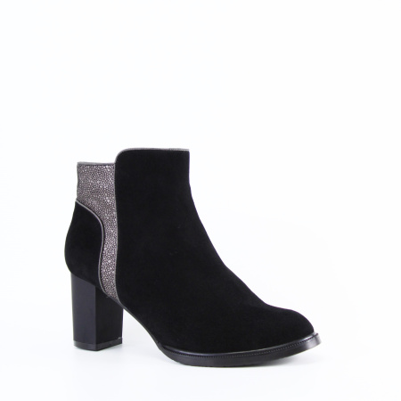 Ботильоны с декором на высокий взъём BALEX