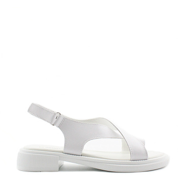 LAGRANDEZZA босоножки белого цвета