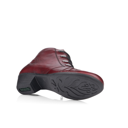 Ботильоны с декором бордовые REMONTE