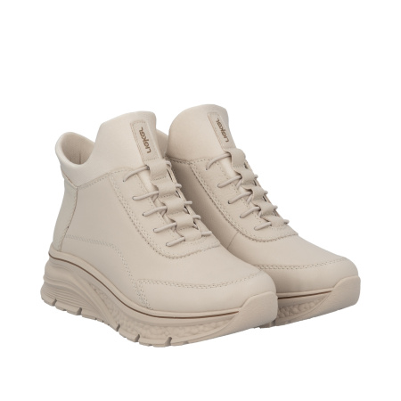 RIEKER ботинки молочного цвета