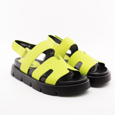 TOFA сандалии ярко-зеленого цвета
