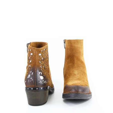 Ботильоны с затемненным носком SandM