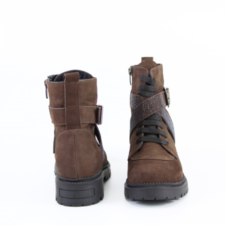 Ботинки с декоротивной пряжкой SandM