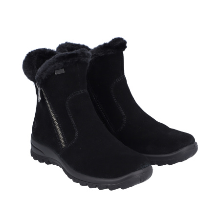 RIEKER ботинки с опушкой