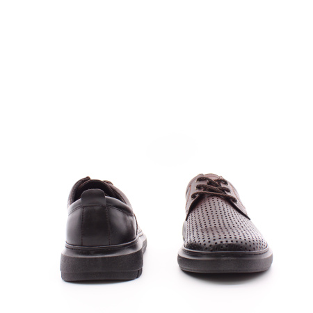 Полуботинки коричневые перфорированные SHOIBERG