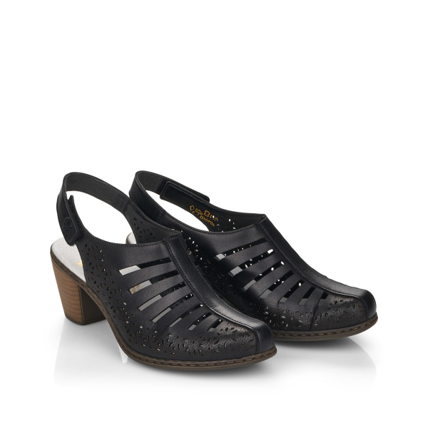 RIEKER туфли с вырезами и перфорацией 