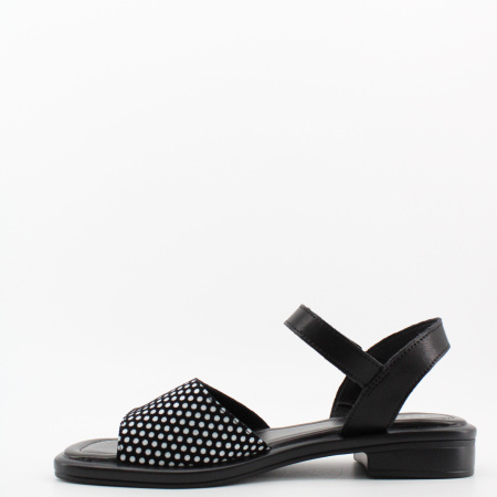 SPUR босоножки союзка в горошек