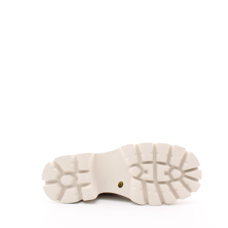 Светлые ботильоны на массивной подошве RESPECT