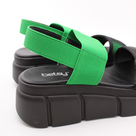 Босоножки зеленые BETSY