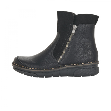 Комбинированные ботинки с прошитой подошвой