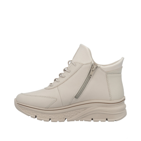 RIEKER ботинки молочного цвета