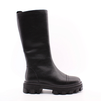 BONAVI чёрные зимние сапоги на молнии