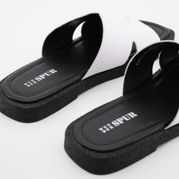 SPUR сабо из натуральной кожи