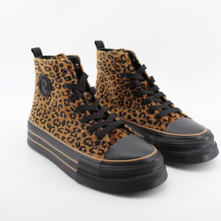 KEDDO DENIM кеды леопардовые