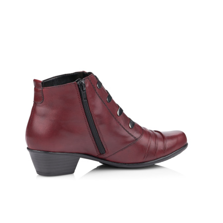 Ботильоны с декором бордовые REMONTE