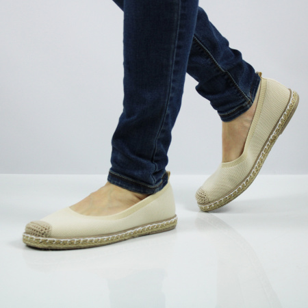 CROSBY тексильные балетки - эспадрильи