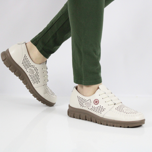 BADEN перфорированые полуботинки на шнуровке 