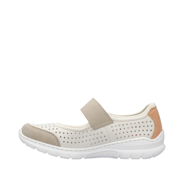 RIEKER белые туфли с перфорацией