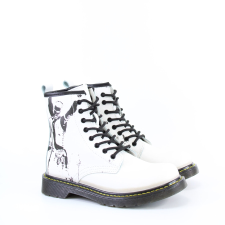 Ботинки белые Dr. Martens