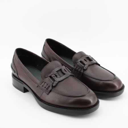 SPUR лоферы темно бордового цвета