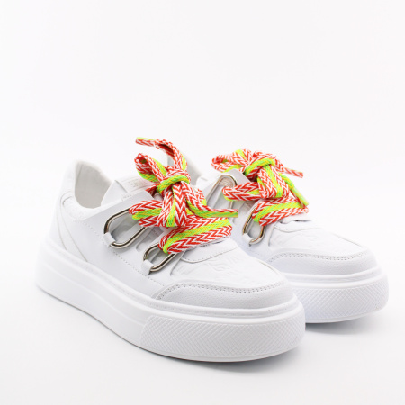 KEDDO DENIM Кеды яркая двухцветная шнуровка