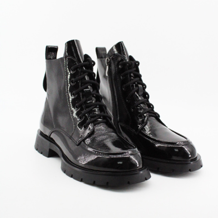 TOFA лаковые ботинки на шнуровке