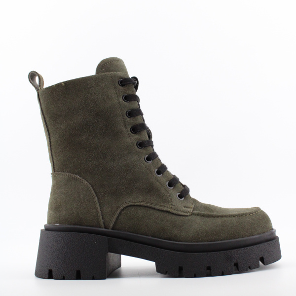 MADELLA высокие зимние ботинки темно-зеленого цвета