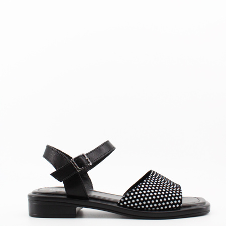 SPUR босоножки союзка в горошек